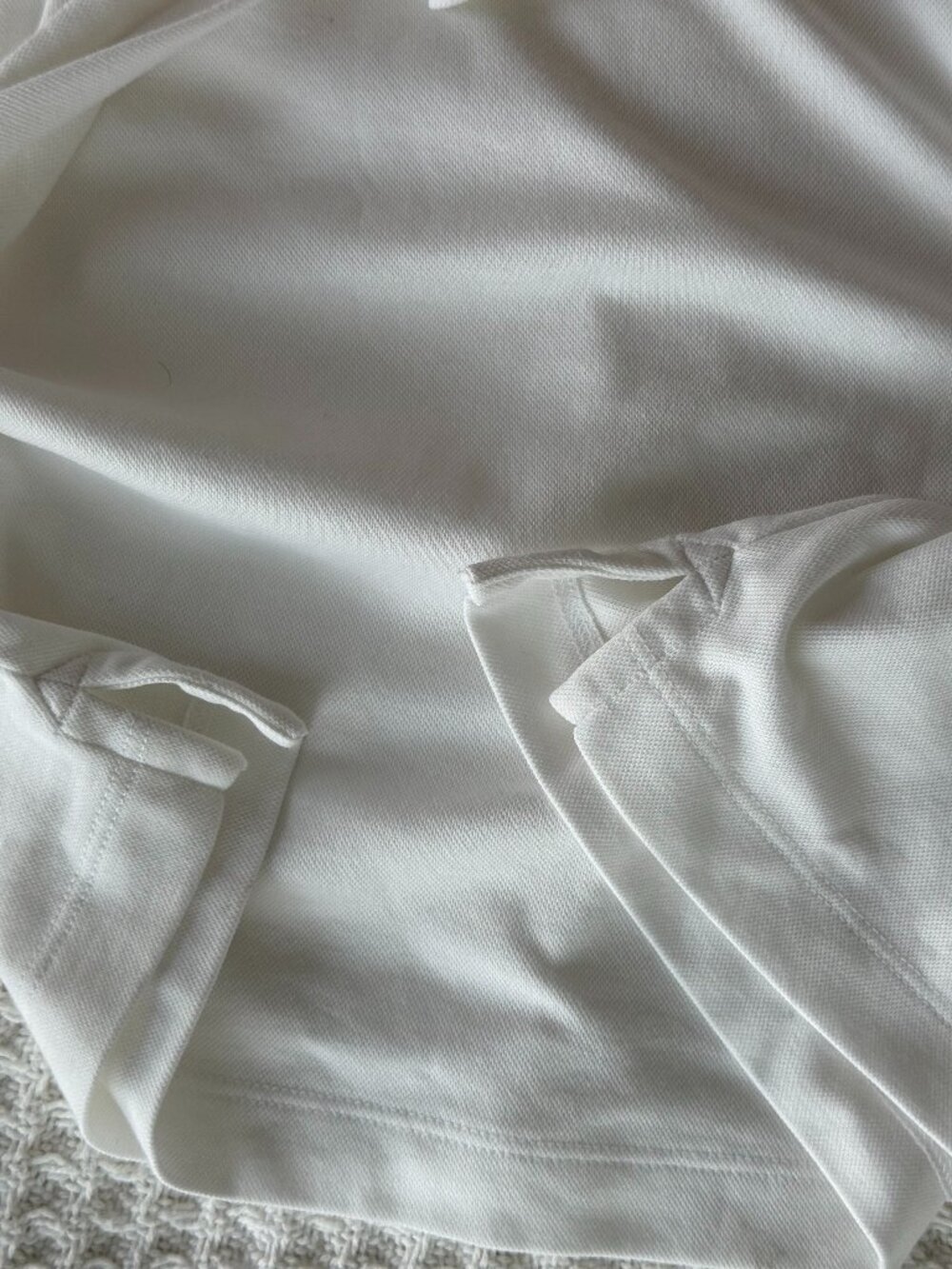 Theory - Men's Polo Shirt Size Small in White - Picture 4 of 8